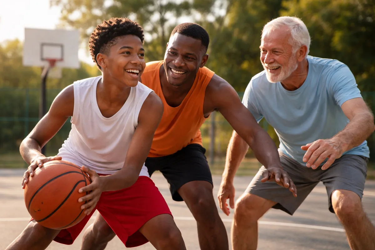 Le basket, une passion qui unit les générations