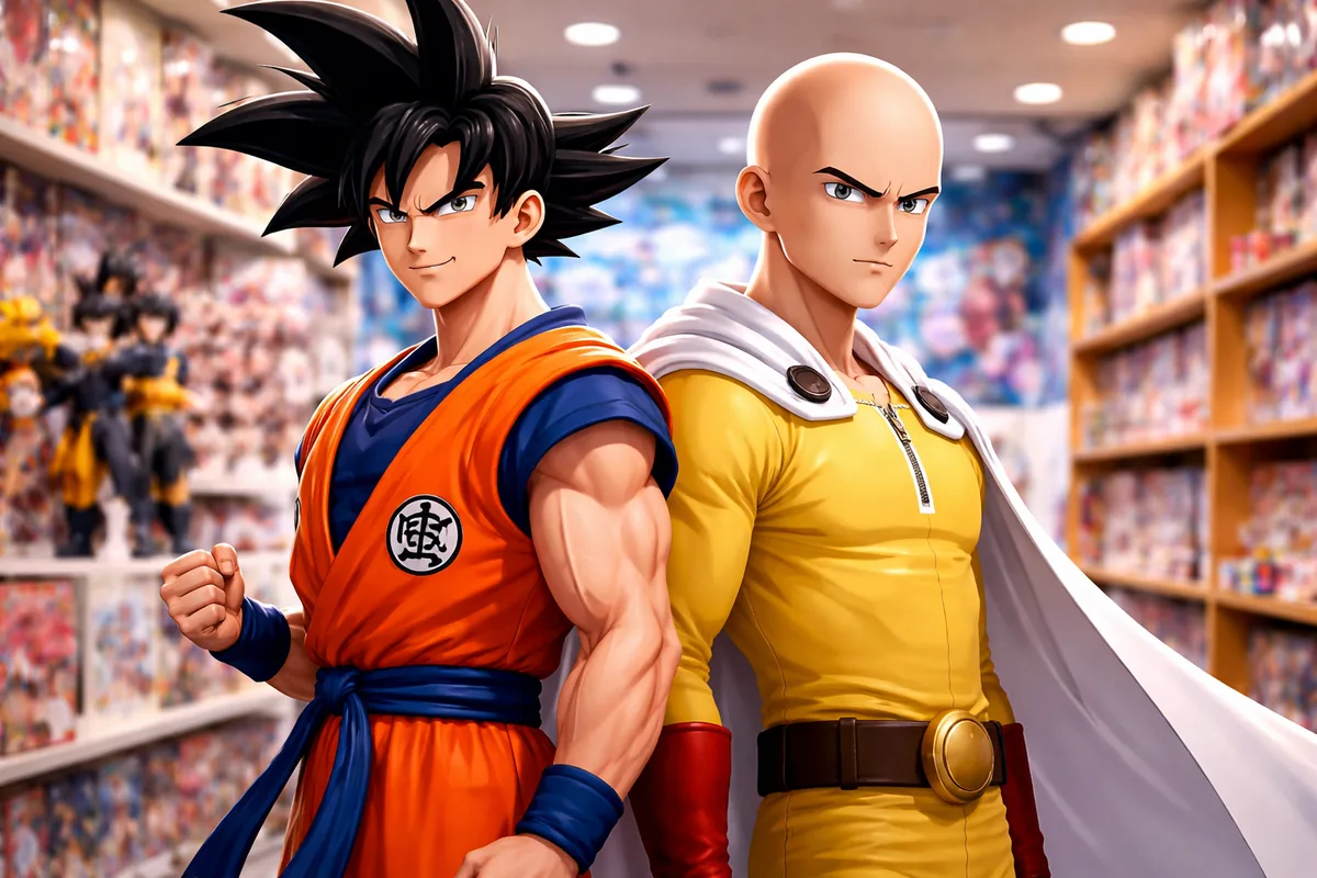 Comment Goku et Saitama se positionnent dans l'univers des animes et mangas ?