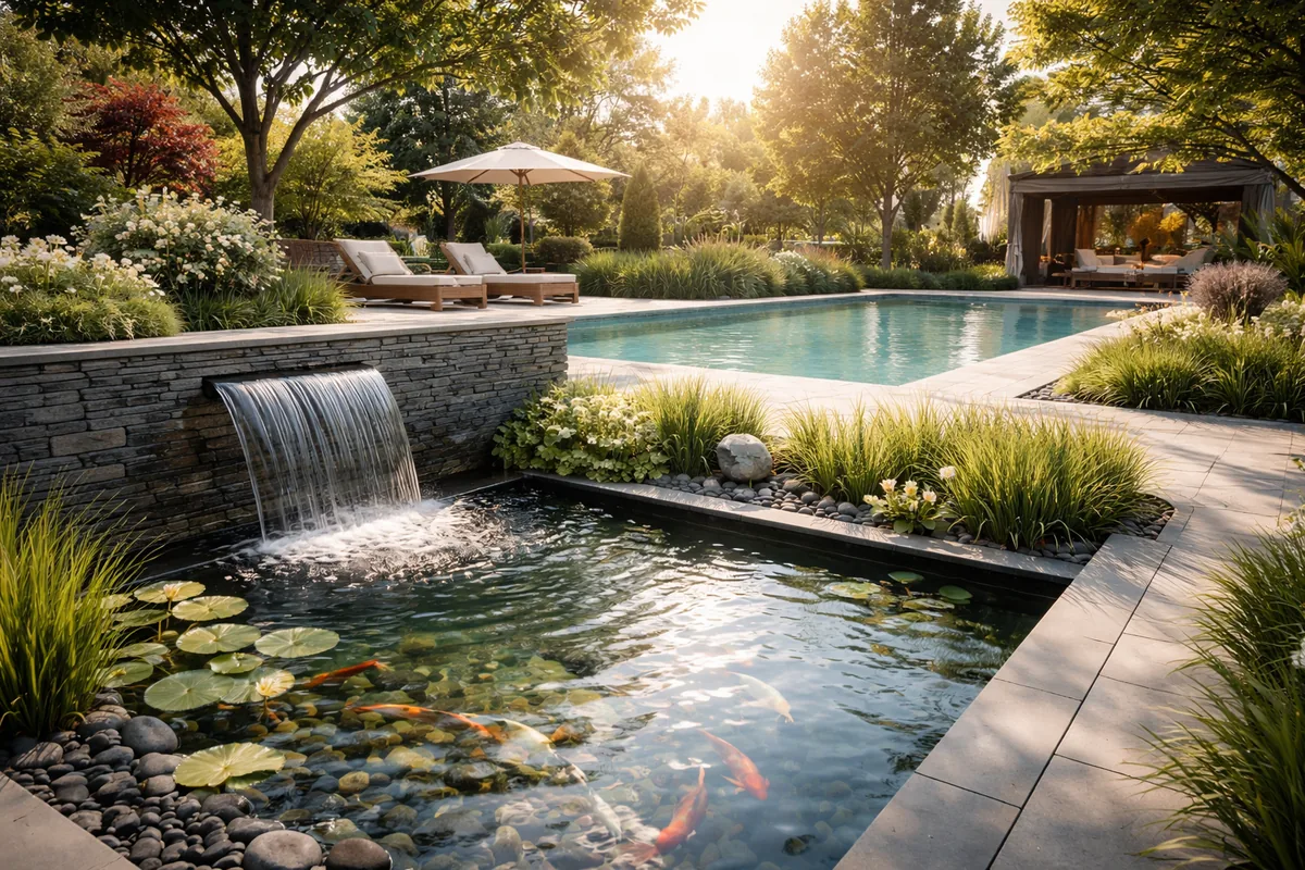 Comment valoriser votre espace extérieur avec des éléments aquatiques