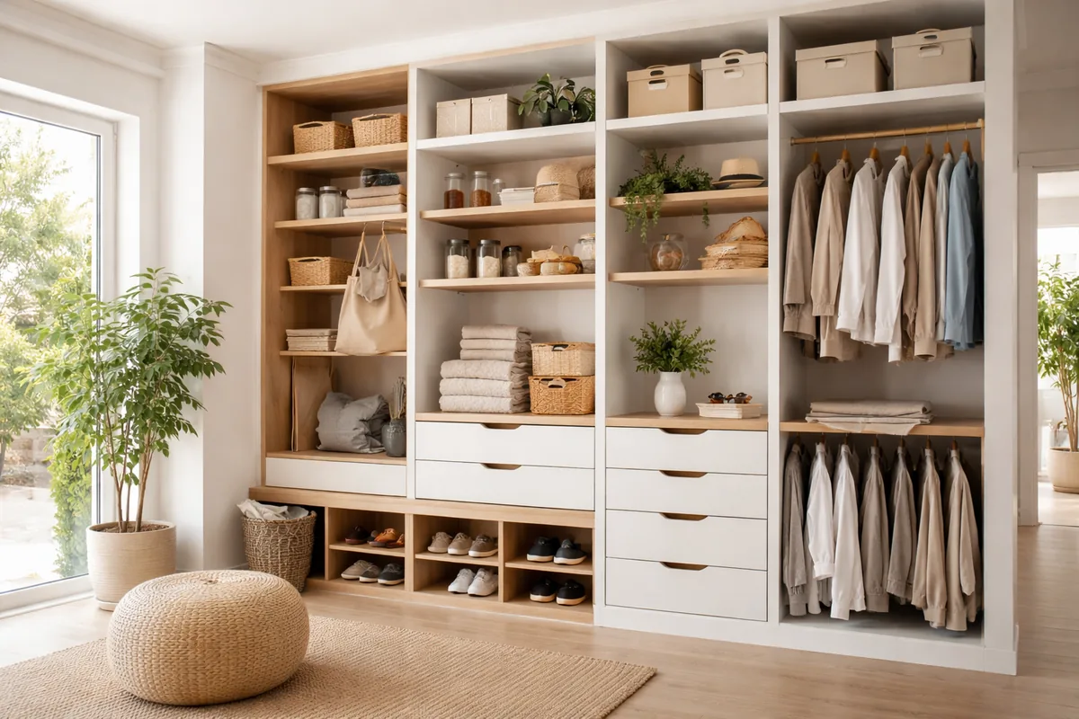 Les bienfaits méconnus des espaces de rangement personnalisés dans votre maison