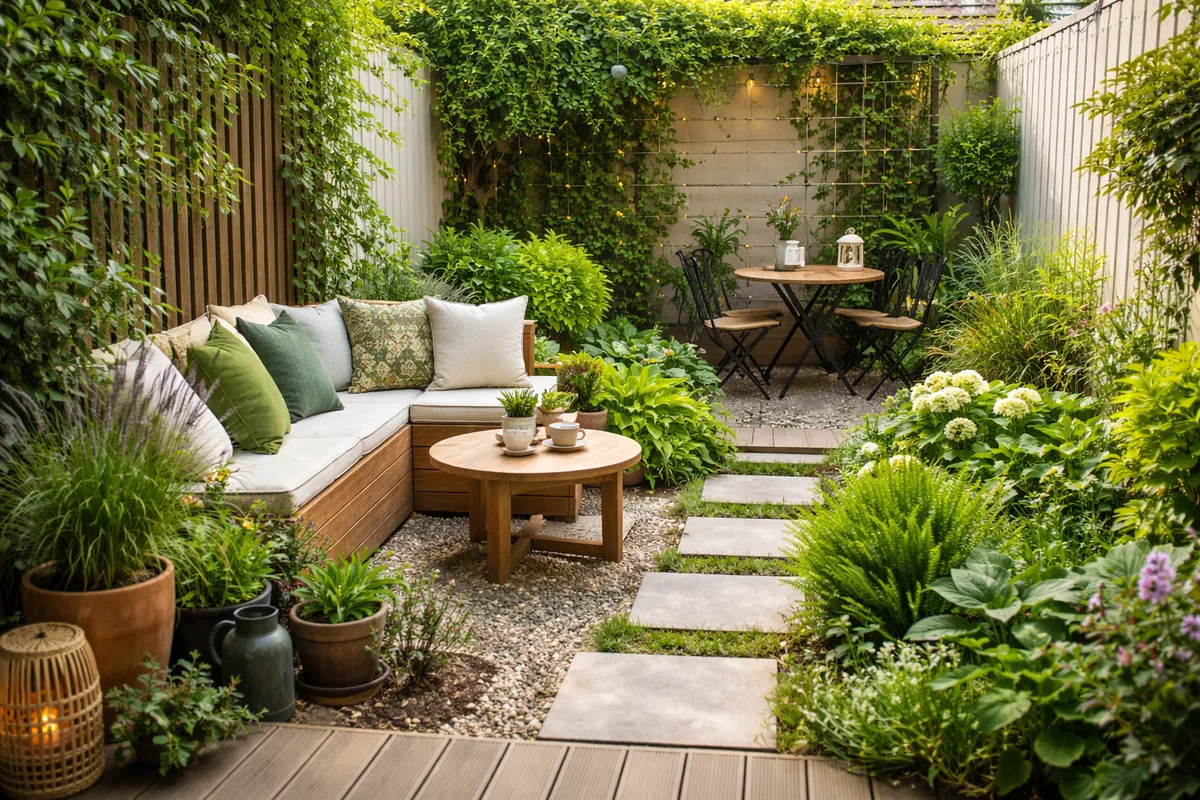 Optimiser l'espace dans un petit jardin